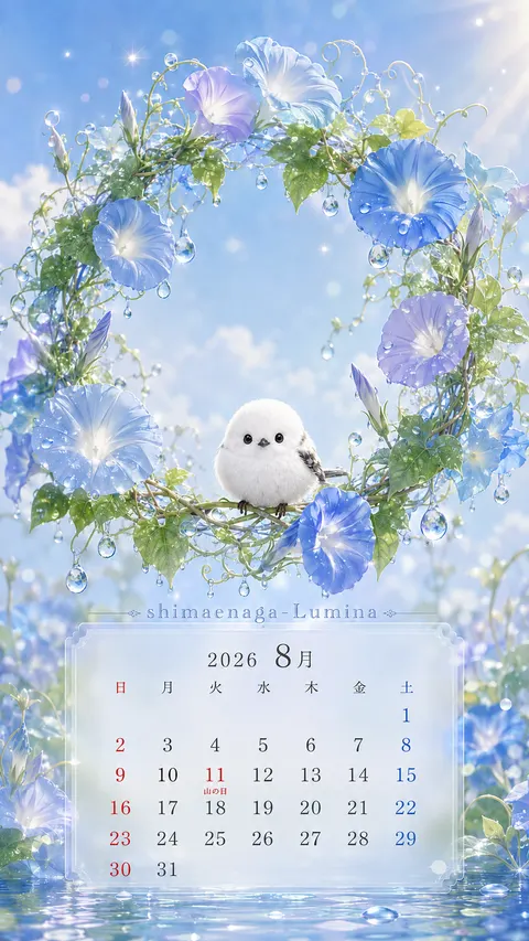 シマエナガ壁紙 07